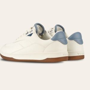 Vessi CourtSide Classic Size 9 Off-White-Blue